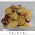 ちょこ☆ちょこ's cooksnap of when they made レンジで！りんごとさつまいものはちみつ煮.