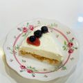 我が家はぽんぽこ家族's cooksnap of when they made 簡単♡お店に負けない濃厚レアチーズケーキ.