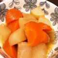 machan37's cooksnap of when they made 大根と人参の煮物.