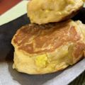 クックVRXNC4☆'s cooksnap of when they made さつまいもと豆腐のお焼き風パンケーキ.