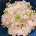 yamaneko11's cooksnap of when they made 簡単♪しらすと枝豆の梅こんぶ茶混ぜご飯.