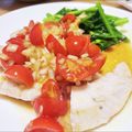 えり｡˚✩'s cooksnap of when they made かじきのほうれん草ソテートマトソース☆.