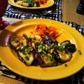 エリーナ☆ユーリア's cooksnap of when they made 旬☆ゼブラなすのガーリックバターステーキ.
