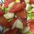 葉月優希's cooksnap of when they made 生でも美味しい白菜とリンゴのサラダ.