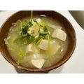 ❁りさこ❁'s cooksnap of when they made 野菜苦手な娘も食べる♡豆苗と卵の味噌汁.