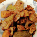 JRまりん's cooksnap of when they made とりむね肉とかぼちゃのヤンニョム炒め.