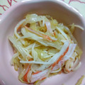まりゆりひろこ's cooksnap of when they made 超簡単！もやしとカニカマとレタスのサラダ.