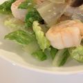 もか☆☆☆'s cooksnap of when they made ロメインレタスとえびのマヨソテー.