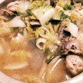 Kankanの台所's cooksnap of when they made 塩ちゃんこ・みぞれしょうが鍋.