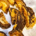 miso24's cooksnap of when they made カリカリほくほく♪さつまいもの唐揚げ.