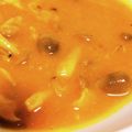 NEKOほっぺ's cooksnap of when they made かぼちゃのわたの味噌バタースープ.