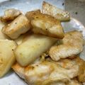 siroro56's cooksnap of when they made 鶏むね肉とかぶのバター醤油炒め.