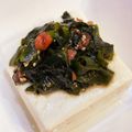 ぁねごん's cooksnap of when they made さっぱり冷奴〜梅わかめのせ☆簡単☆.