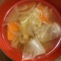 〈＊HATO＊〉's cooksnap of when they made 時短！たらとキャベツの簡単☆生姜スープ.
