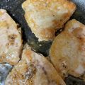 hukuboon's cooksnap of when they made バター醤油でメカジキのムニエル.