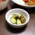 居酒屋まるみ's cooksnap of when they made かっわいい〜マイクロきゅうりのピクルス.