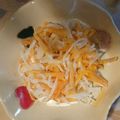 yobibaa's cooksnap of when they made 柿と大根のサラダ.