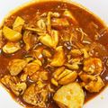 sataco's cooksnap of when they made 市販のパスタソースで♪鶏もも肉の煮込み.