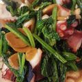 さぁ★たぁ★'s cooksnap of when they made 簡単たことほうれん草のガーリック炒め.