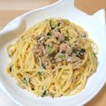 Ocean_ray's cooksnap of when they made トロトロがたまらん♪ツナと卵の和風パスタ.