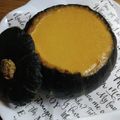 ゆずカフェ's cooksnap of when they made 坊ちゃんかぼちゃ☆基本のプリン.