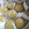ゆずカフェ's cooksnap of when they made 簡単❤黒糖まんじゅう♪.