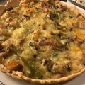 BellmanM's cooksnap of when they made 旦那が虜♪ハム＆マッシュルームのキッシュ.