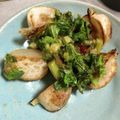 冷蔵庫レスキュー隊's cooksnap of when they made 大蕪のステーキ　蕪の葉ソース.