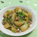 赤い電話's cooksnap of when they made かぶのそぼろあんかけ♪.