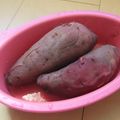 きらり流れ星's cooksnap of when they made レンジで簡単ふかし芋.