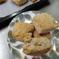 ひっこ's cooksnap of when they made ザクザク全粒粉オレンジスコーン〜バター無.