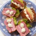 ちゃまたまご's cooksnap of when they made 簡単☆プロシュートとモッツァレラのサンド.