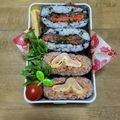 ゆいランラン's cooksnap of when they made お弁当に入れやすい☆おにぎらず.