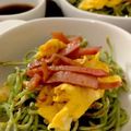 MULA's cooksnap of when they made 市販 瓦そば！と牛肉炒め！.