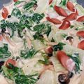 えみちょりん♪'s cooksnap of when they made ウインナー入り 白菜としめじのクリーム煮.