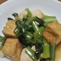 ぺんのん's cooksnap of when they made 鶏、小松菜、厚揚げの生姜あんかけ♡簡単！.