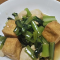 ぺんのん's cooksnap of when they made 鶏、小松菜、厚揚げの生姜あんかけ♡簡単！.