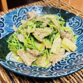 料理男子部's cooksnap of when they made 豆苗とエリンギと豚バラの炒めもの.