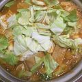 こん２'s cooksnap of when they made 我が家のピリ辛味噌鍋.