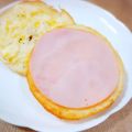 ふうはっちゃん's cooksnap of when they made のせて焼くだけ♬ハムチーズトースト.