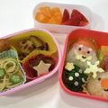 ゆいまーるん's cooksnap of when they made お弁当に☆ブロッコリーのクリスマスツリー.