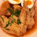 クックEHACWS☆'s cooksnap of when they made ＊しみしみ〜♡炊飯器de手羽先＆大根煮＊.