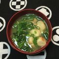 おはなすき's cooksnap of when they made 【減塩】ほうれん草の味噌汁.