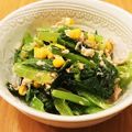 かなりんココりん's cooksnap of when they made 小松菜とコーンのツナマヨサラダ.