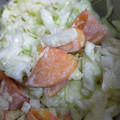 クックIZTM9E☆'s cooksnap of when they made 柿がおかずに！柿とキャベツのマヨサラダ.
