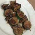 Yokchina's cooksnap of when they made しいたけとズッキーニのバター醤油串焼き.