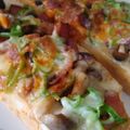 ゆりぼぉ's cooksnap of when they made ジューシーきのこのチーズトースト.