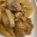 H♡S's cooksnap of when they made 鶏肉＆大根＆人参＆油揚げの煮物.