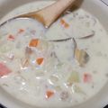あんこだよ。's cooksnap of when they made あさりの本格☆豆乳クラムチャウダー.