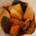 むーみっと's cooksnap of when they made かぼちゃと大根と豚肉の煮物.